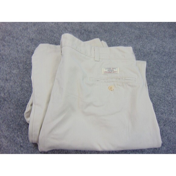 Polo‎ Ralph Lauren Pants Mens 38x32 Andrews Brown Chino - Picture 1 of 12